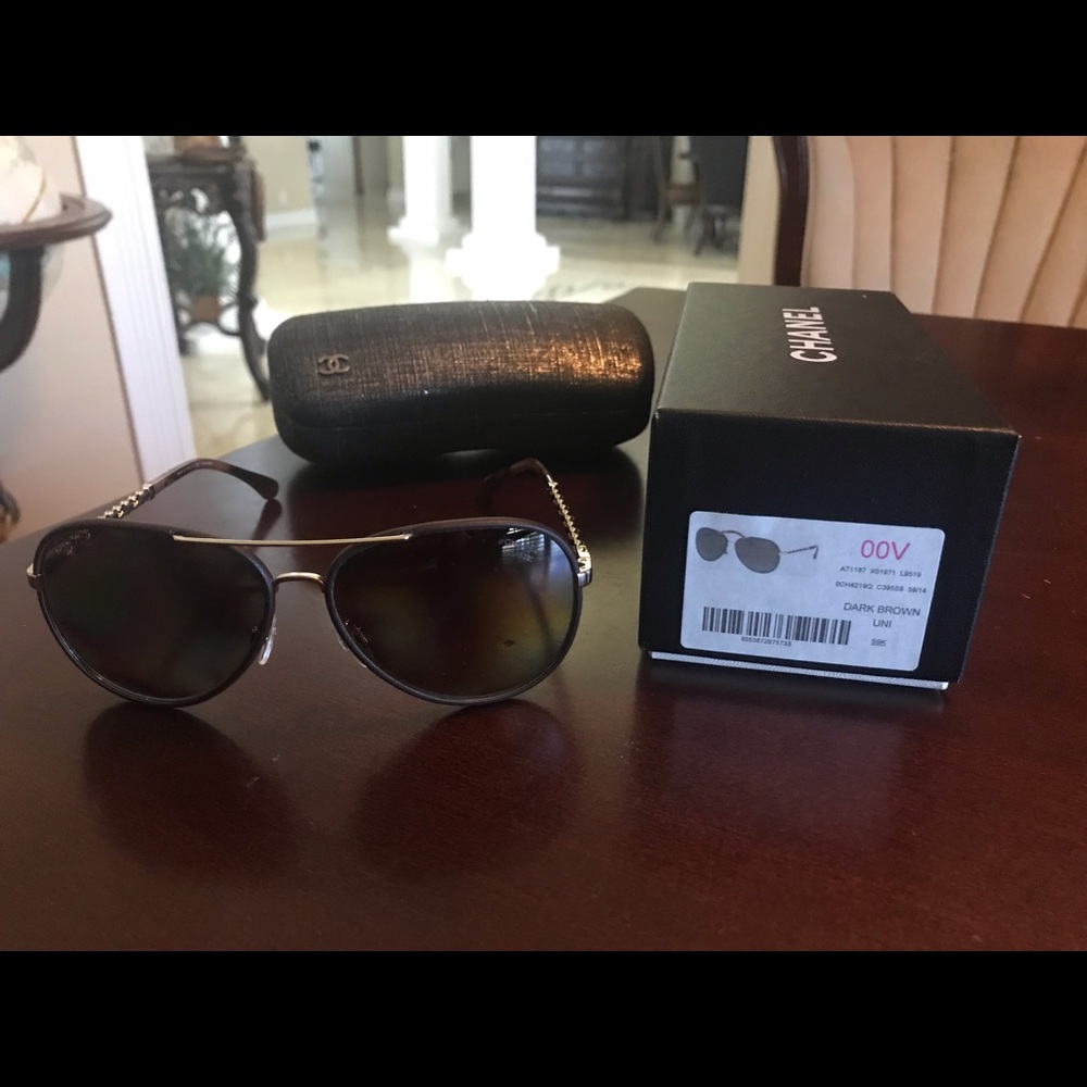 Chanel Aviator Sunglasses